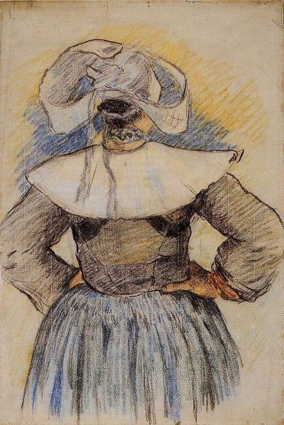 Breton Woman by Raffaello Sanzio Raphael
